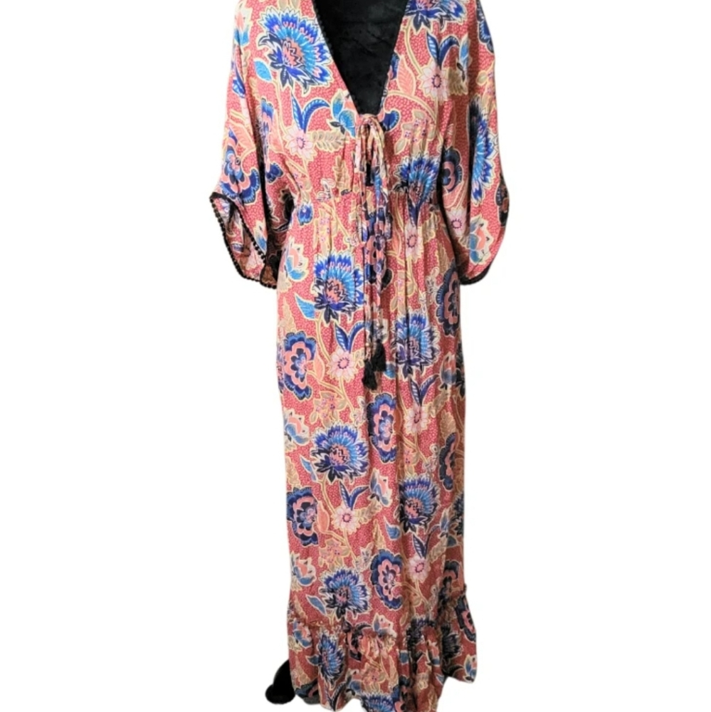 Brand New Angie kimono maxi dress